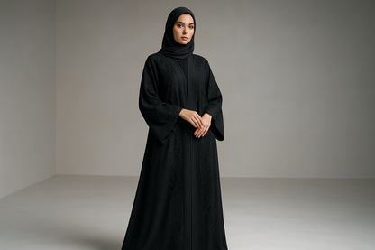 model in abbaya 2 images